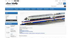 Desktop Screenshot of loco1hobby.net